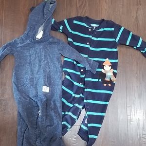 Carter's baby boy 18 month warm pant outfits